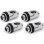Refrigeration Liquide Alphacool Apex Grip Fitting 90° Chromé Rotatif 360°
