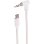 Cable AUX Shiverpeaks 3,5 mm 2 m estéreo blanco