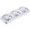 Refrigeração Ar Jonsbo PWM ARGB Branco XA-360WR Controlo Velocidade