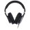 Auriculares Woodbrass HP1000 con cable Jack 3,5 mm para estudio cerrados negros