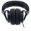 Auriculares Woodbrass HP1000 con cable Jack 3,5 mm para estudio cerrados negros