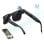 Blackview BV200 Gafas Inteligentes Cámara HD Altavoces IA Integrada Traductor Negro