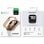 Hülle Amazingthing Apple Watch Series 10 46mm Roségold Policarbonat