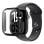 Schutzhülle Amazingthing Apple Watch Series 10 46mm/42mm Polycarbonat Schwarz