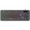 Teclado The G-Lab Keyz Caesium EX membrana compacto RGB AZERTY francês
