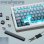Teclado The G-Lab Keyz Elite 300 mecánico compacto TKL con RGB AZERTY francés
