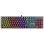 Teclado The G-Lab KEYZ Radium mecánico con switches rojos y RGB AZERTY francés