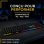 Teclado The G-Lab KEYZ Radium mecánico con switches rojos y RGB AZERTY francés