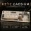 Teclado compacto The G-Lab Keyz Caesium EX de membrana con RGB francés AZERTY con retroiluminación personalizable