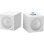 Altavoces Genius PC con conexión USB y potencia total de 4 W blancos