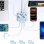 Régua Orico PDC25 6 Tomadas USB-A USB-C 25W GaN Compacta Azul