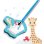 Set de bain SES Creative Sophie La Girafe 4 pièces avec pinceau bleu
