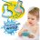 Set de bain SES Creative Sophie La Girafe 4 pièces avec pinceau bleu