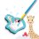 Set de bain SES Creative Sophie La Girafe 4 pièces avec pinceau bleu