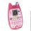 Smartphone educativo VTech Gabby’s Dollhouse Rosa 4 jogos LED LCD
