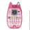 Smartphone educativo VTech Gabby’s Dollhouse Rosa 4 jogos LED LCD