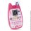 Smartphone educativo VTech Gabby’s Dollhouse Rosa 4 jogos LED LCD