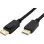 Cable DisplayPort 2.1 Roline 16K 80 Gbps 1m