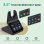 Casque Yealink WH64 Pro Dual sans fil Bluetooth avec réduction de bruit, micro et écran tactile noir