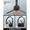 Auriculares Tecknet sans fil Bluetooth 5.3 avec réduction de bruit, micro et 55 h autonomie, noir