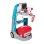 Carrito médico Smoby 7600340207 electrónico con luces, sonidos y 25 piezas