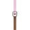 MOFT Snap Duo Strap Apple Watch SE 3 Braun Rosa Silikon Magnetschluss