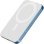 Powerbank Pitaka Fibra de Aramida Qi2 MagSafe 5000 mAh 20W Azul