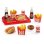 Jeu de rôle Ecoiffier Hot Dog Playset avec 25 accessoires multicolores