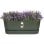 Fioriera Elho Greenville Ovale 49 cm Plastica Riciclata Verde Foglia