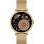 Gravity GT33-1 Bluetooth GPS 41mm Oro Correa Milanaise IP68 Pulsómetro Tensiómetro