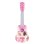 Guitarra Infantil Barbie 53 cm Rosa e Azul - 6 Cordas Nylon Lexibook
