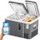 Outsunny Nevera Portátil Eléctrica 35 L Con Compresor Doble Zona Control Por App