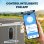 Outsunny Nevera Portátil Eléctrica 35 L Con Compresor Doble Zona Control Por App