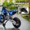 Aiyaplay Moto Eléctrica Para Niños 12v Con 2 Motores Y Suspensión Trasera Azul