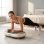 Sportnow Plataforma Vibratoria Con 20 Velocidades 3 Programas Pantalla Led Beige