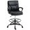 Homcom Silla De Escritorio Ergonómica Con Reposapiés Ajustable Negro