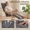 Homcom Sillón De Salón Con Reposapiés Tapizada En Lino Balanceo Suave Gris