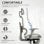 Homcom Silla De Oficina Ergonómica De Malla Con Reposacabezas Ajustable Beige