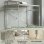Homcom Escritorio Con Estante Y Estructura De Metal 98x48x88,5 Cm Roble