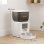 Pawhut Comedero Automático 4l Wifi 2.4g Control App Cuencos 1-10 Comidas Al Día