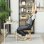 Homcom Silla Ergonómica De Rodillas Con Respaldo Marco De Madera Negro