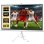 Homcom Pantalla De Proyector Manual Con Soporte 100 Pulgadas 221x124 Cm Blanco