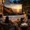 Homcom Pantalla De Proyector Manual Con Soporte 100 Pulgadas 221x124 Cm Blanco