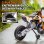 Aiyaplay Moto Eléctrica Para Niños 12v 2 Motores Y Suspensión Trasera Naranja