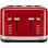 Tostapane KitchenAid 5KMT4109 EER Rosso 4 Fette Acciaio Inossidabile
