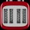 Tostapane KitchenAid 5KMT4109 EER Rosso 4 Fette Acciaio Inossidabile