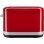 Tostapane KitchenAid 5KMT4109 EER Rosso 4 Fette Acciaio Inossidabile