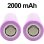 Akku Avizar TX-39728 3,7V 2000mAh 2er Set wiederaufladbar