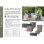 Jardinière Deroma Millennium 73L Marron Double Paroi Résistante