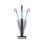 Aspiradora sin bolsa Flama 1691FL 180W 28 min Cepillo Motorizado Negro Azul
